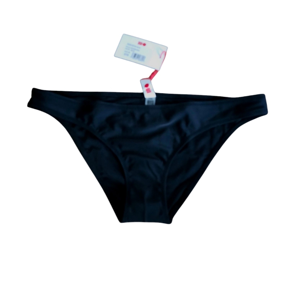 Solid & Striped Eva Bikini Bottom in Black NWT Size Small